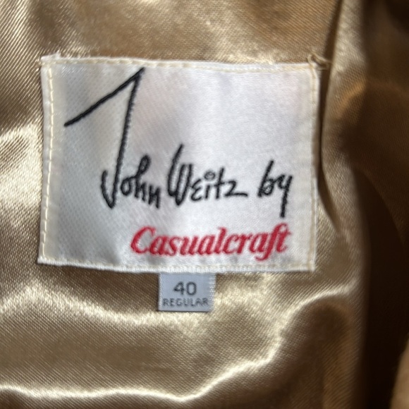 John Weitz by‎ Casualcraft 100% Pure Wool Coat Size 40R - Picture 3 of 7